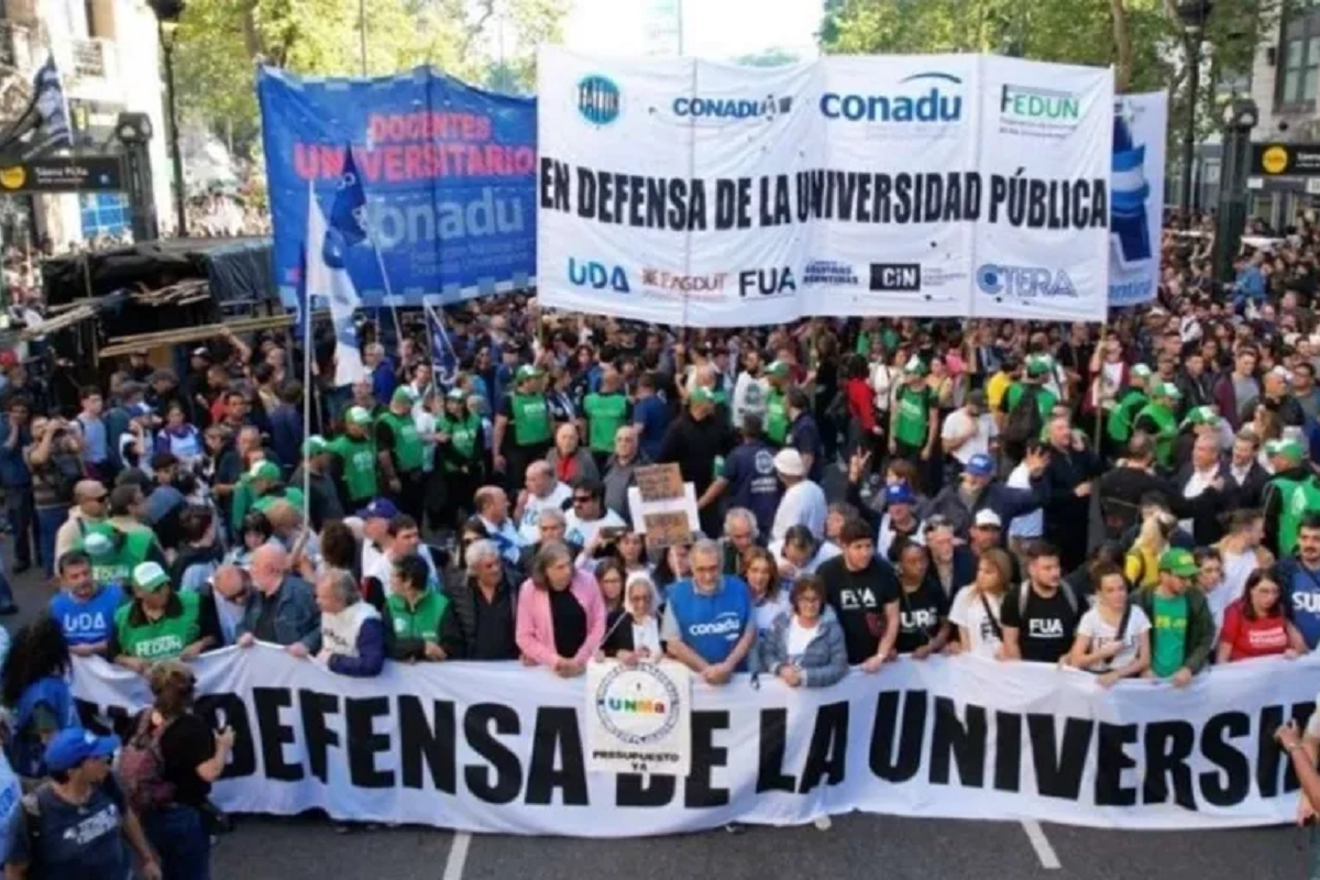 Los gremios universitarios convocaron a un nuevo paro de 48 horas por la Ley de Financiamiento