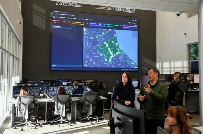 Vicente López completó su “muro digital” y todos los accesos al distrito ya cuentan con cámaras y lectoras de patentes